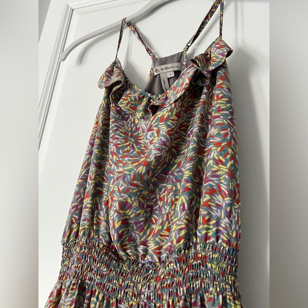 BCBGeneration Ruffled Smocked Sundress - Picture 5 of 6